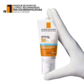 La Roche Posay ANTHELIOS UVMUNE 400 CRÈME FONDANTE SOLAIRE SPF50+ | Peau sensible normales à sèches |50ml  = Mini Hyalu B5 OFFERT