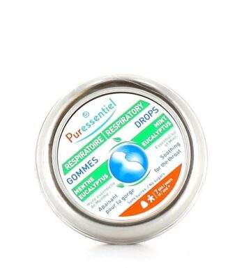 PURESSENTIEL  Gommes Menthe-Eucalyptus Respiratoire 45gr