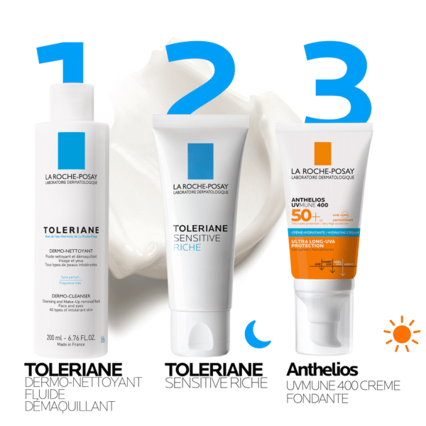 La Roche-Posay Toleriane Sensitive Riche Crème Hydratante Peau Sèche à Très Sèche | 40ml