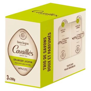 Roge Cavailles Trio Savon Surgras Oranger Jasmin 3x200ml Pack
