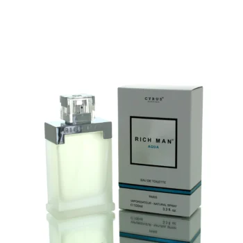 Rich Man Aqua Paris Bleu Parfum Homme 100ml