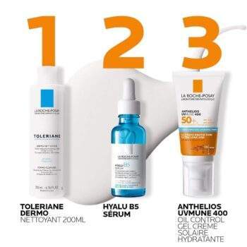 La Roche Posay ANTHELIOS UVMUNE 400 CRÈME FONDANTE SOLAIRE SPF50+ | Peau sensible normales à sèches |50ml  = Mini Hyalu B5 OFFERT