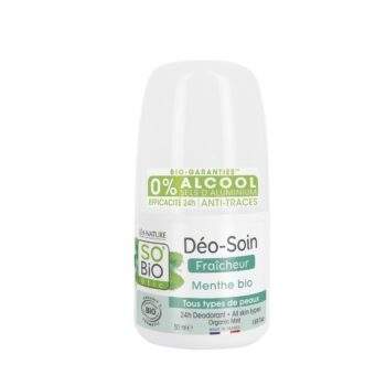 SO BIO DEODORANT FRAICHEUR MENTHE 50ML
