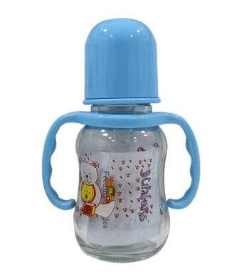 Juniors biberons en verre+poignet PM 125ml