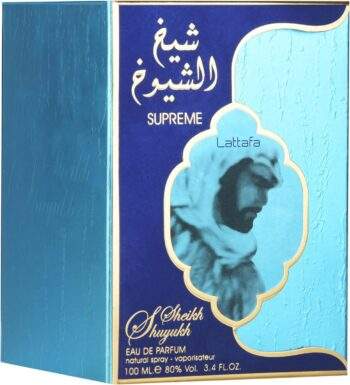Sheikh Al Shuyukh Supreme Lattafa Parfum Homme 100ml