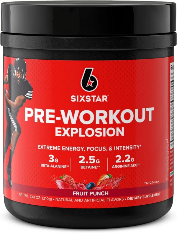 Six Star Pre-Workout Explosion Fruit Punch – 210 g