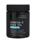 Sports Research Fish Oil Omega-3 Triple Strength 1250 mg – 60 Softgels