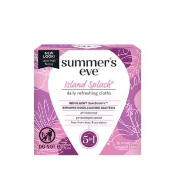 Summer&rsquo;s Eve Island Splash Cleansing 16 Cloths