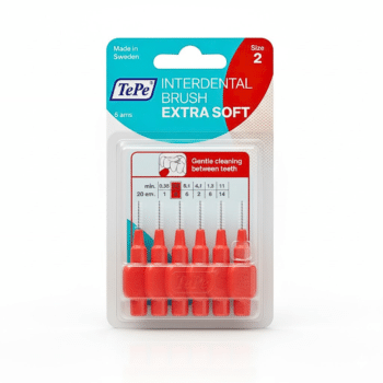 Tepe Interdental Brush Original Rouge 0.5mm Taille 2 -6 Pieces