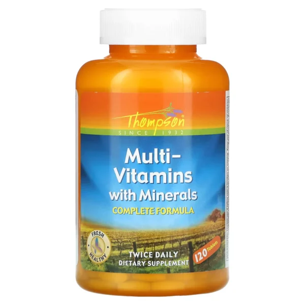 Thompson Multivitamin with Minerals – 120 Tablets