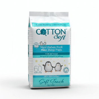 Ultra Compact Cotton Soft Maxi Carres 60 Pieces