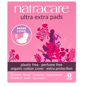 NATRACARE SERVIETTE ULTRA EXTRA LONG 8 Unités