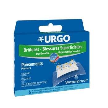 Urgo Brulures Pansement Waterproof 6 Pieces