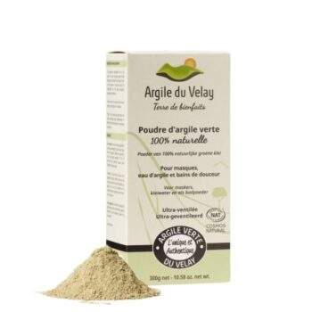 VELAY POUDRE D&rsquo;ARGILE VERTE 300G