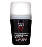 Vichy Homme Déodorant Bille Anti-Transpirant 72H Peau Sensible | 50ml
