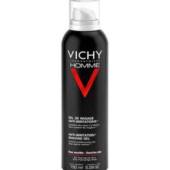 Vichy Homme Gel de Rasage Anti-Irritations Peau Sensible | 150ml
