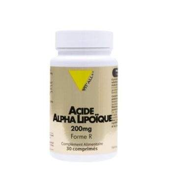 VITALL PLUS ACIDE ALPHA LIPOIQUE 200MG 30 COMPRIMES