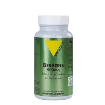 VITALL PLUS BERBERIS 500MG 60 GELULES