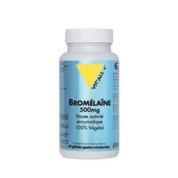 VITALL PLUS BROMELINE 500MG 60 GELULES