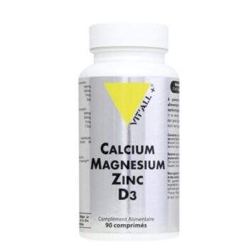 VITALL PLUS CALCIUM MAGNESIUM ZINC D3 90 COMPRIMES