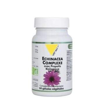 VITALL PLUS ECHINACEA COMPLEXE BIO AVEC PROPOLIS 60 GELULES