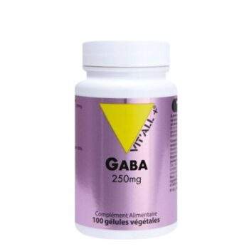 VITALL PLUS GABA 250MG 100 GELULES
