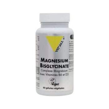 VITALL PLUS MAGNESIUM BISGLYCINATE 60 GELULES
