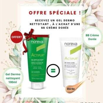 Noreva Actipur BB Creme dore 30ml+Actipur Gel Nettoyant 100ml Pack