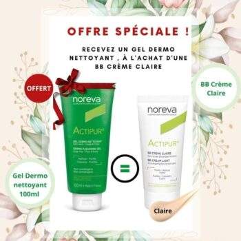 Noreva Actipur BB creme Claire 30ml + Actipur Gel Nettoyant 150ml Pack
