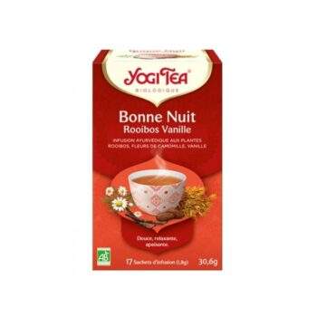 YOGI TEA BONNE NUIT ROOIBOS VANILLE 17 X 2G