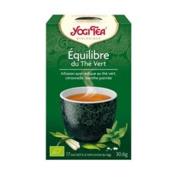YOGI TEA EQUILIBRE DU THE VERT 17 X 2G