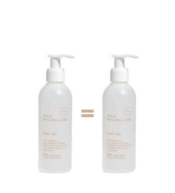 Ziaja Natural Care Gel Nettoyant 2*190ml Pack