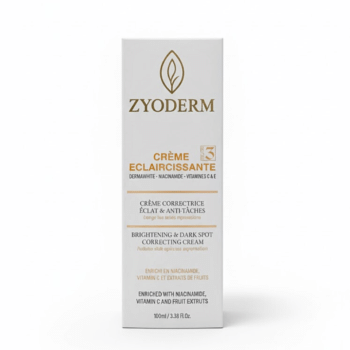 Zyoderm Creme Eclaircissante x3 100ml