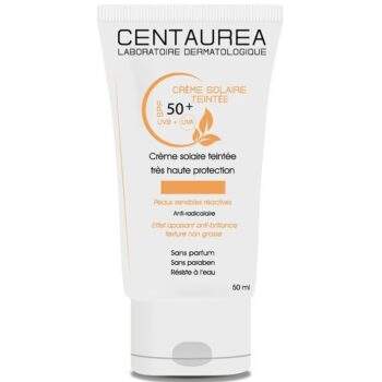 Centaurea Creme Solaire Teinte Claire spf50+ 50ml