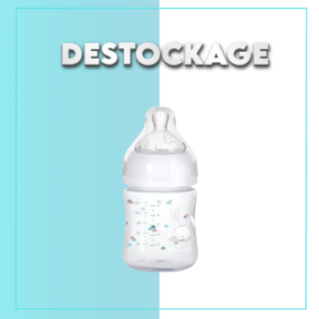 Bebe Confort Biberon Emotion PP Blanc 0-6m 150ml DESTOCKAGE