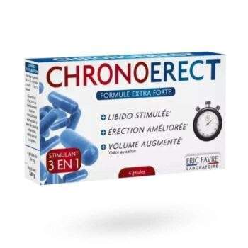 ERIC FAVRE CHRONOERECT 4 GELULES POUR TONUS SEXUEL