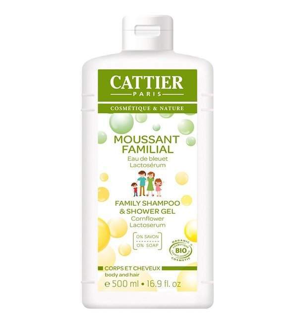 Cattier Moussant familial sans savon 500ml