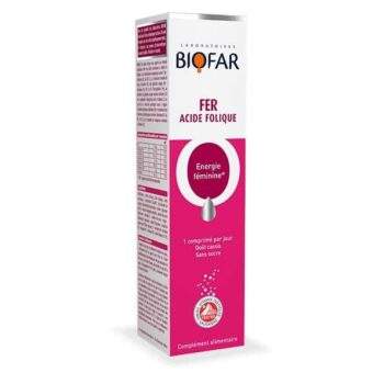 Biofar Fer Acide Folique 20 capsules