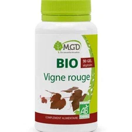 Mgd Nature Vigne Rouge Bio – 90 Gélules